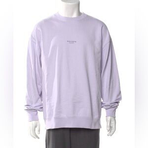 Acne Studios purple sweatshirt